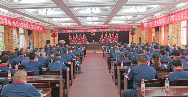 公司召開(kāi)“違規(guī)決策、違規(guī)投資、違規(guī)擔(dān)保、違規(guī)招投標(biāo)”專項(xiàng)整治動(dòng)員大會(huì)